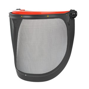 Ioensy - Protector Facial Protector De Casco Seguro Para Motosierra Al Aire Libre Recortadora