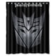 thumbnail image 1 of Cortina de ducha Transformers, juego de cortina de baño con ganchos, tamaño 66 x 72 pulgadas, 1 of 3