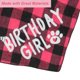 thumbnail image 4 of Unique Bargains Pañuelo de Cumpleaños para Perros Pañuelo Lindo de Cumpleaños-Chica para Perros Pequeños Medianos Grandes Pañuelos para Perros para Atuendo de Fiesta de Cumpleaños Grande Rojo Rosado, 4 of 7