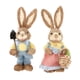 thumbnail image 1 of Conejito De Paja De Pascua 35cm Suministros Para Fiestas De Animales Para Escritorio De Vacaciones Interior Amarillo, 1 of 5