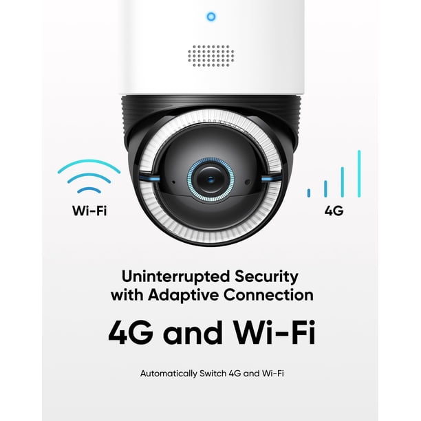Cámara de seguridad eufy Security 4G LTE Cam S330 4K Cellular | Lider