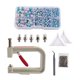 thumbnail image 4 of Máquina De Ajuste Hecha A Mano De Perlas, Accesorios Artesanales DIY Hechos A Mano Para Punzón De Tapa, Azul Y Rosa, 4 of 5