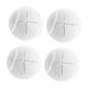 thumbnail image 2 of 4 Fundas Para Patas De Silla Con Apertura Cruzada Para Silla De Comedor, Pelotas De Tenis Para Sillas, Color Blanco, 2 of 3