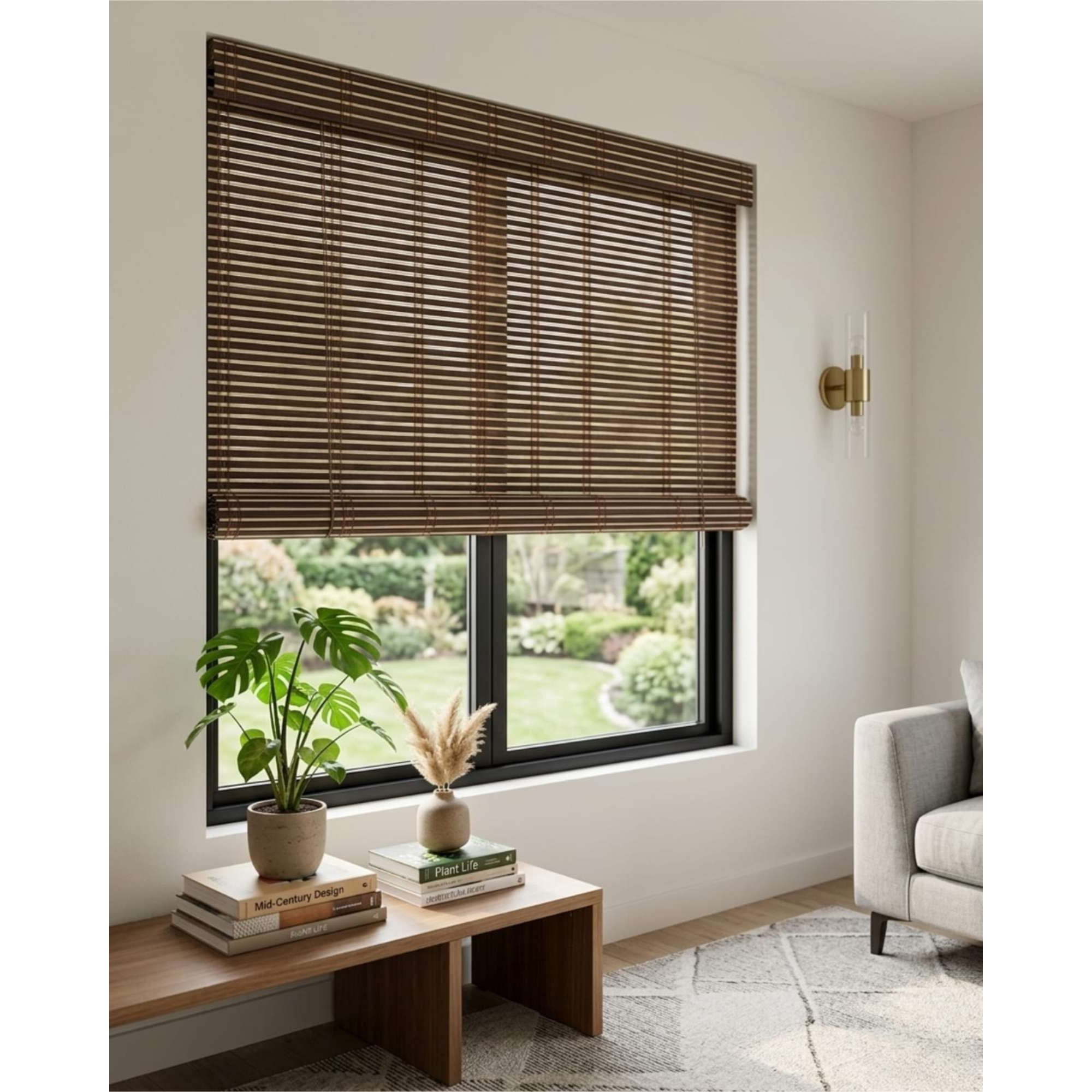 Decoideasemispa - Cortina 150x180cm Roller De Bambu De Alta Calidad
