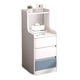 thumbnail image 1 of Mueble Velador Con 3 Cajones Blanco 25x34x87cm, 1 of 8
