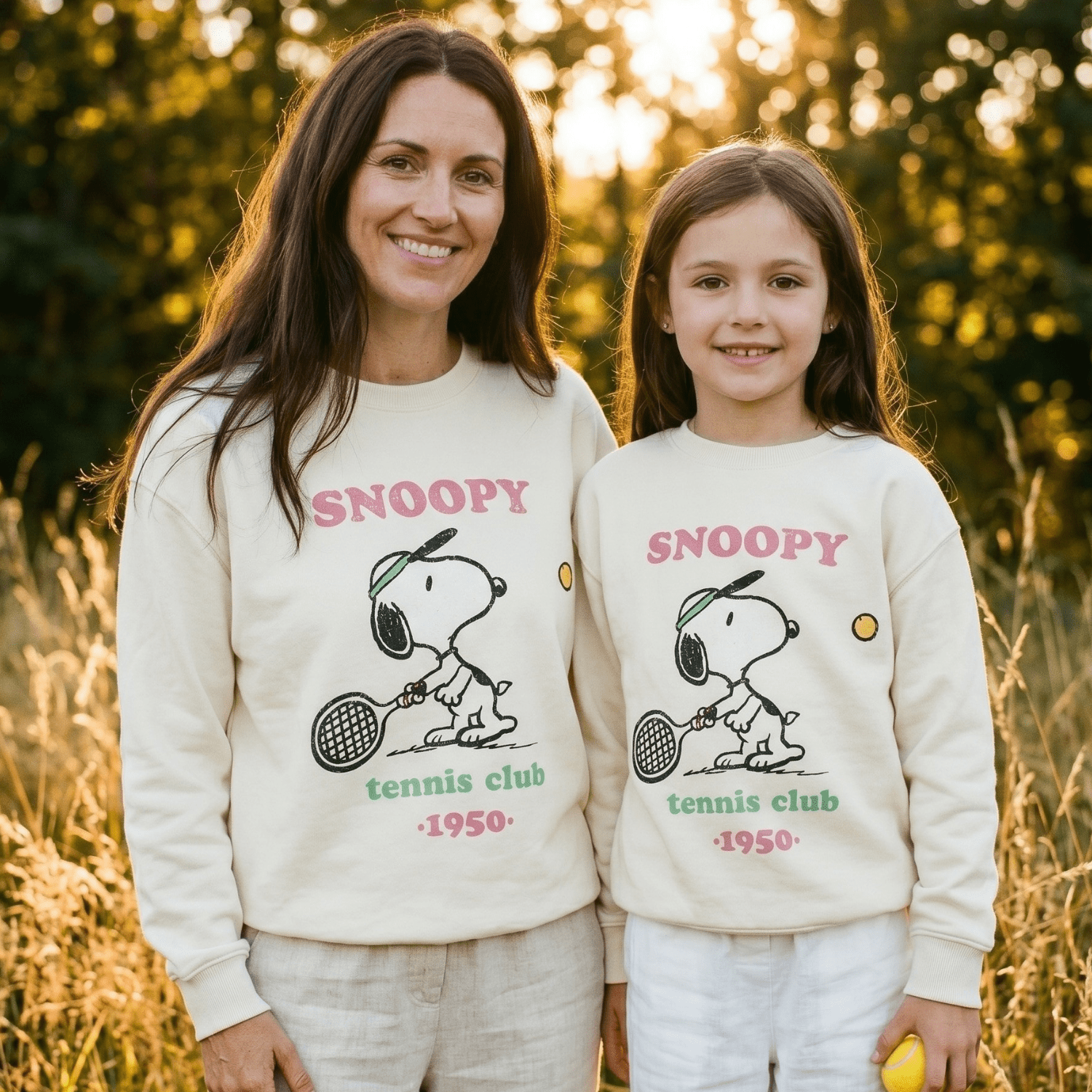 Polerón Cerrado Mujer Tenis Blanco Snoopy