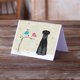 thumbnail image 2 of Paquete de 8 tarjetas de felicitación Caroline's Treasures con Schnauzer, 2 of 3
