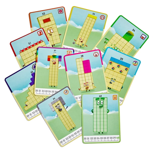 Juguete educativo hand2mind Numberblocks 31-40 MathLink Cubes | Lider