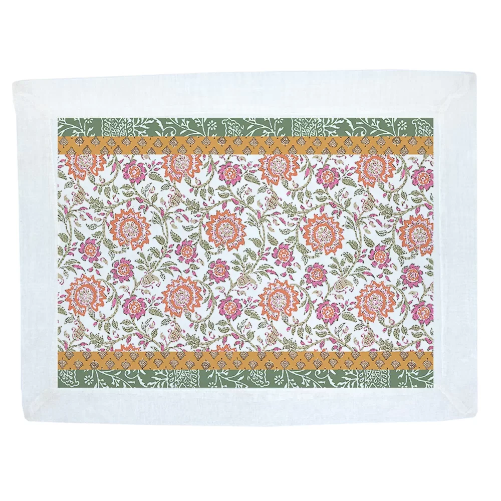 Tuyo Print - Set 4 Individuales Velo Organza Boheme