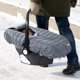 thumbnail image 4 of Funda de asiento de coche Orzbow para invierno, cálida, de felpa, impermeable, gris, 4 of 6