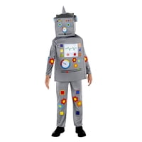 Disfraz De Robot Dress Up America Para Niños (Tamaño Mediano) Para Halloween