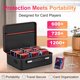thumbnail image 3 of Proijeut Card Deck Box with Portable Case, 6 Pack Clear Comm, 3 of 3