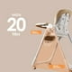 thumbnail image 3 of Silla de Comer Plegable Evolution Motivo Rosa, 3 of 8