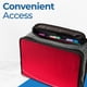 thumbnail image 3 of Carpeta con cremallera Case-it Mighty Zip Tab School D-146 roja, 3 of 4