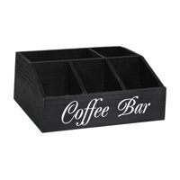 Bothyi - Organizador De Estación De Café, Organizador De Barra, Soporte Para Cápsulas De Café Para El Hogar, Cafetería, Fiesta, Mediano