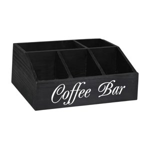 Bothyi - Organizador De Estación De Café, Organizador De Barra, Soporte Para Cápsulas De Café Para El Hogar, Cafetería, Fiesta, Mediano