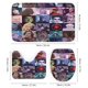 thumbnail image 3 of Villanos theme 4 piece Shower Curtain Set With Rugs Waterproof Bathroom Decor Set Includes Bath Mat U shaped Rug Toilet Lid Cover And Curtain With Hooks, 3 of 6