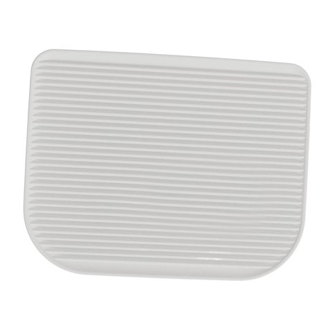 Magideal - Alfombrilla Para Arena Para Gatos, Alfombrilla Para Atrapar Arena, Fácil De Limpiar, Resistente Al Desgaste, Alfombrilla De Control De Dispersión Para Blanco