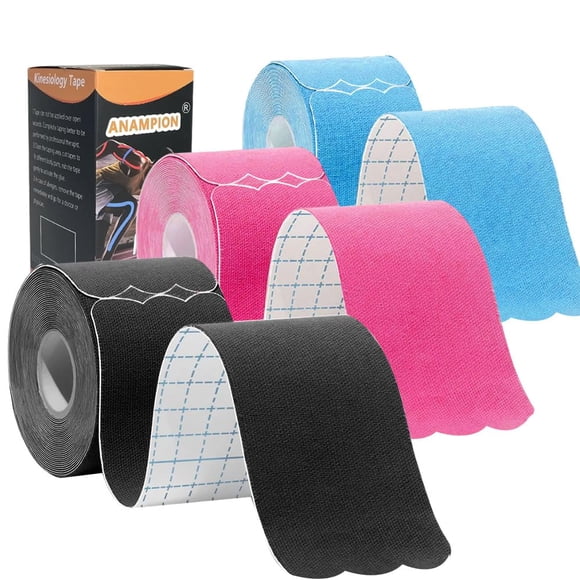 Cinta de kinesiología ANAMPION Pro Athletic Sports (3 rollos)