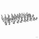 thumbnail image 4 of Figuras De Soldado De Juguete De Plástico De 4x100x 4cm, Accesorios De Mesa Para Hombres Del Ejército, Color Aleatorio, 4 of 4