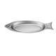 thumbnail image 1 of Platos De Cena De Acero Inoxidable, Platos De Metal Ovalados Para Cocina, Para Acampar, Barbacoa, 35cm, 1 of 3