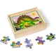 thumbnail image 1 of Melissa & Doug Rompecabezas de Dinosaurios de Madera 4 en 1, 48 Piezas, 1 of 3