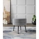 thumbnail image 2 of Ottoman Manhattan Comfort Bailey moderno de mediados de siglo gris, 2 of 9