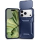 thumbnail image 1 of Funda Resistente para iPhone 17 Pro Max con Tapa Deslizante y Protección Militar Azul, 1 of 6