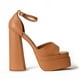 thumbnail image 1 of Taco Mujer Khaki Minka Apóstol, 1 of 3