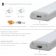 thumbnail image 5 of Luz LED, inalámbrica, recargable por USB, magnética, sensor de movimiento, 2 modos de iluminación, portátil. Luces de armario, luces de emergencia portátiles, luces nocturnas para niños, luces de resp, 5 of 5