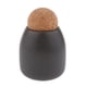 thumbnail image 4 of Tarro de almacenamiento de alimentos Bote de cerámica Tapa de corcho Tapa negra-S (Rótula), 4 of 5