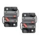 thumbnail image 4 of 2Pcs 12V / 32V Interruptor De Circuito De Automóvil RV En Línea Restablecimiento Manual Portafusibles 30A 50A, 4 of 5