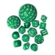 thumbnail image 1 of 15 Uds Juguetes De Entretenimiento Juego De Dados Para Juegos De Mesa De Rol Favores De Fiesta Verde, 1 of 5