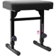 thumbnail image 1 of Taburete ajustable Piano Bench Liquid Stands de piel sintética, 1 of 6
