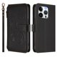 thumbnail image 2 of Funda Cartera Mariposa para [iPhone 14 Pro] con Soporte y Cremallera Negro, 2 of 6