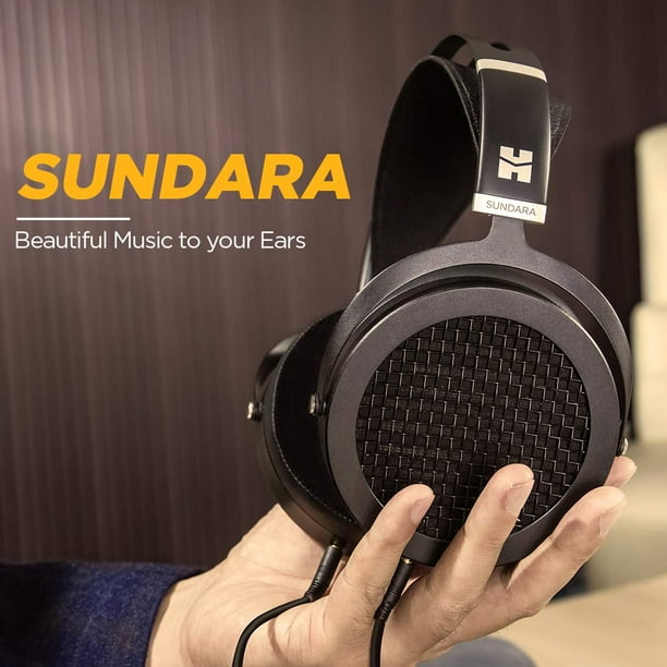 Auriculares HIFIMAN SUNDARA para colocar sobre las orejas, planos