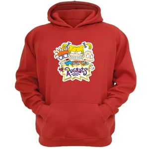 Genérico - Polerón Canguro Aventuras En Pañales Rojo Talla L Unisex