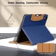 thumbnail image 4 of Funda para tablet MoKo para iPad 11" A16 y 10.ª generación, cuero azul marino, 4 of 8
