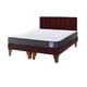 thumbnail image 3 of Cama Europea 2 Plazas + Respaldo Tubular Madera Burdeo, 3 of 3