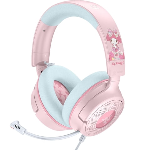 Auriculares Para Juegos Razer Kraken V4 X My Melody Edition Con Rgb