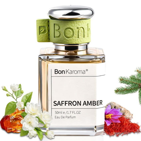 Perfume Bonkaroma Saffron Amber Eau de Parfum, 50 ml, para mujeres y hombres