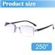 thumbnail image 5 of Gafas de presbicia con doble luz, gafas con zoom inteligente, borde de corte de diamante sin marco, gafas de presbicia con luz azul, tanto de cerca como de lejos, de doble uso, 5 of 5