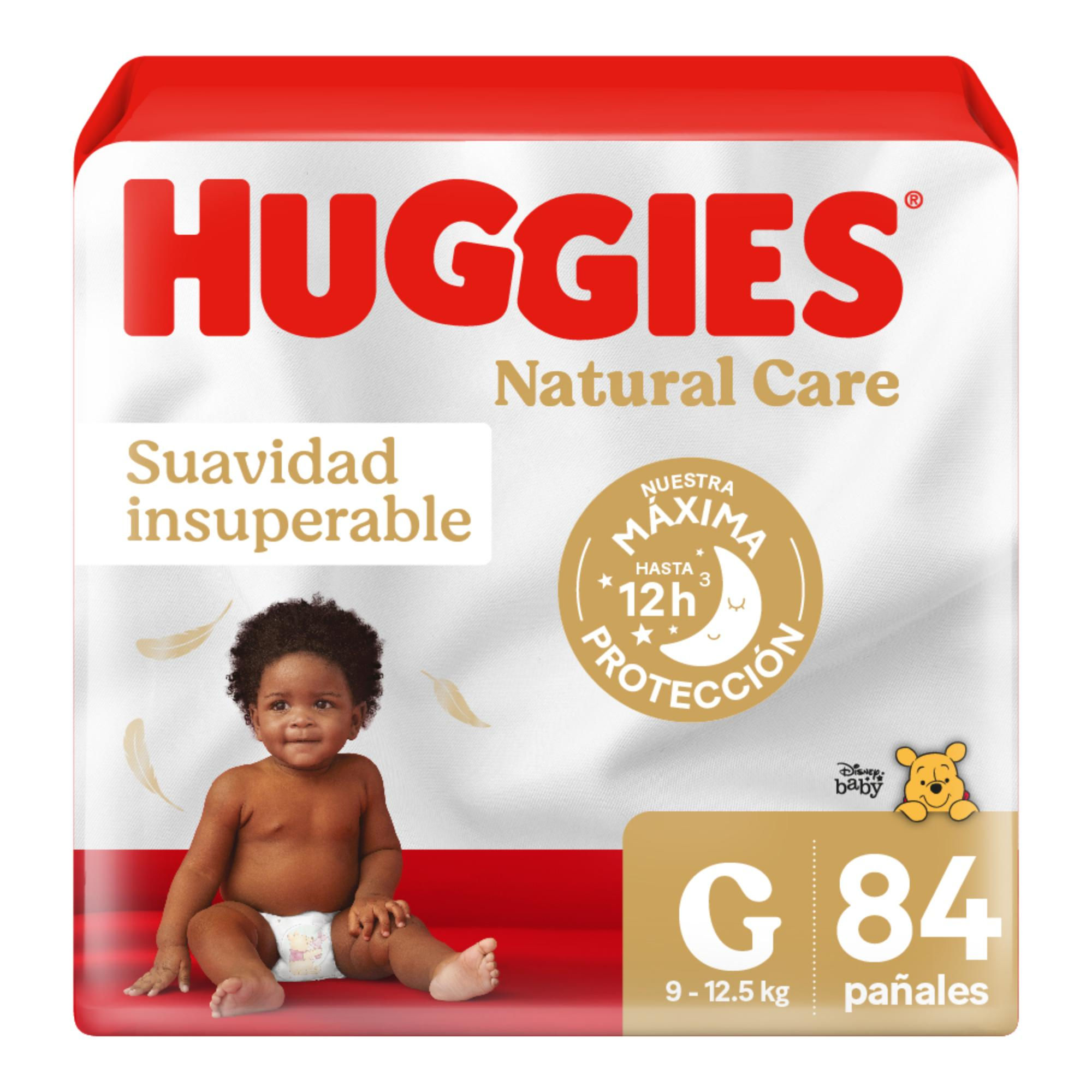 Pañales Natural Care G 84 un Huggies