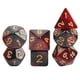 thumbnail image 4 of 7x Polyhedral Dice Party Game Juego De Dados Para DND Table Game Star Red, 4 of 5