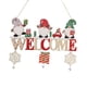 thumbnail image 2 of Colgantes Navideños De Madera, Divertidos Adornos Navideños Para Festivales, Estilo A, 2 of 3