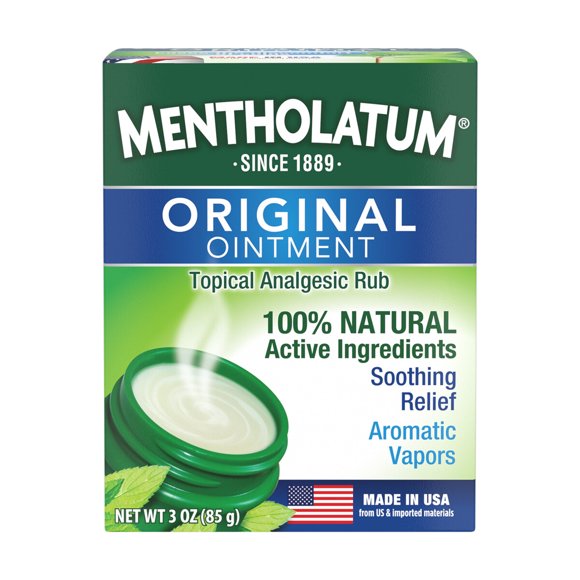 Ungüento Mentholatum Original 3 oz 85 g Menthol