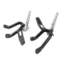 Ioensy - Reposapiés De Repuesto Para Motocicleta, Reposapiés Trasero Para Pasajero, 2 Piezas