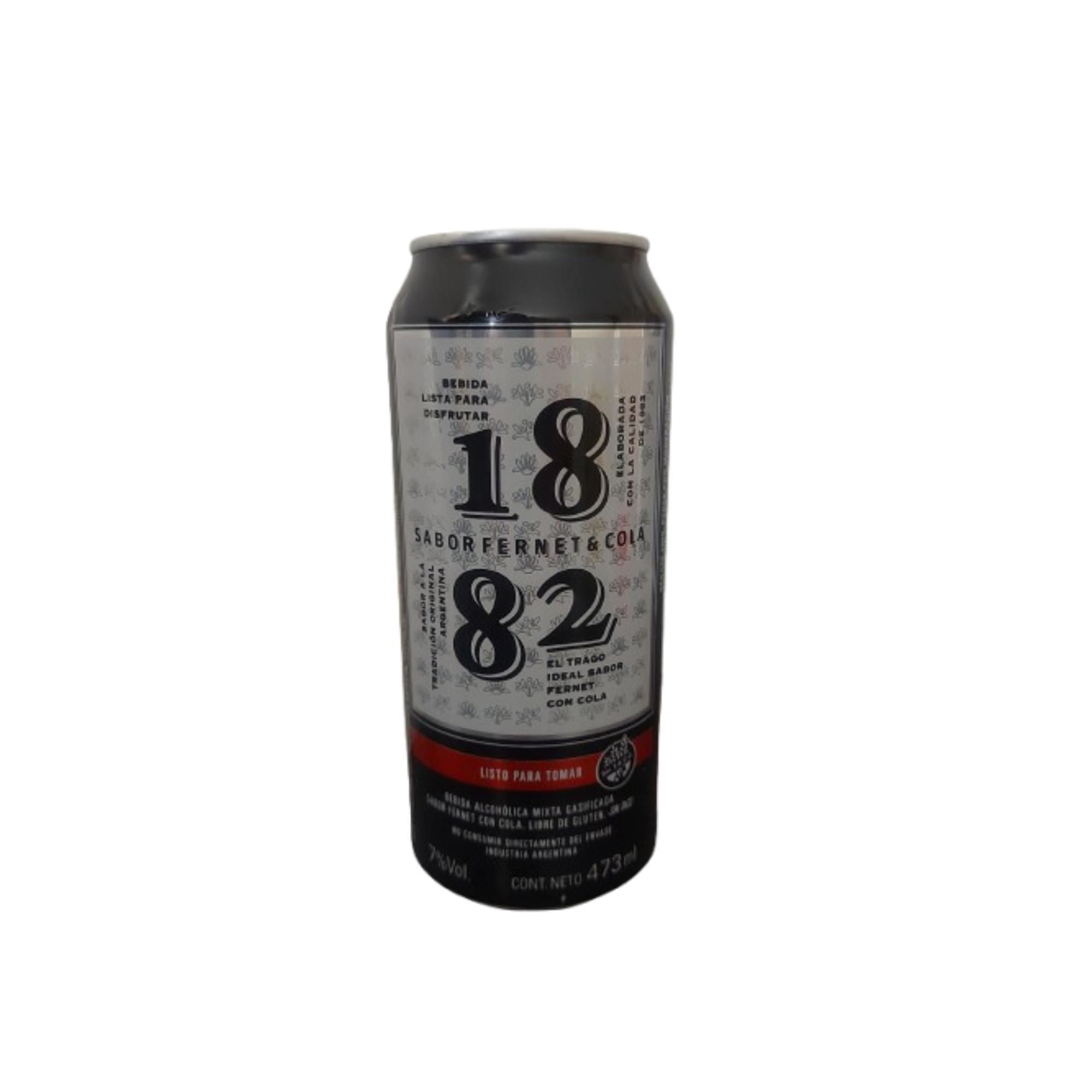 Fernet Lata Cola 473 1882
