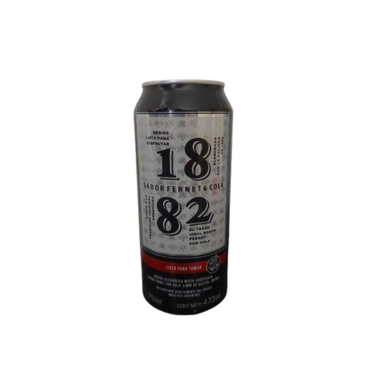 Fernet Lata Cola 473 1882