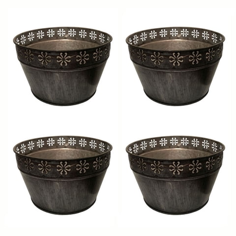 Bric - Macetero Metal Redondo